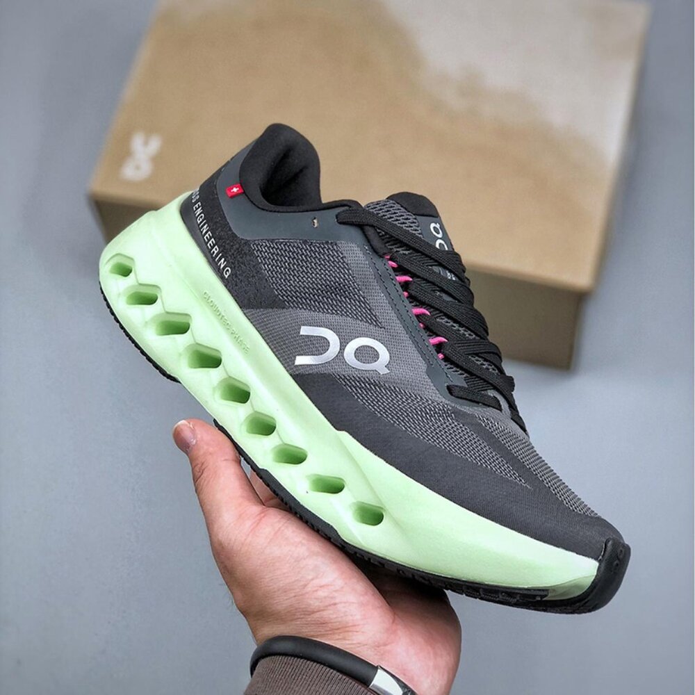 On Running Cloudsurfer Casual Sports Jogging Shoes Black